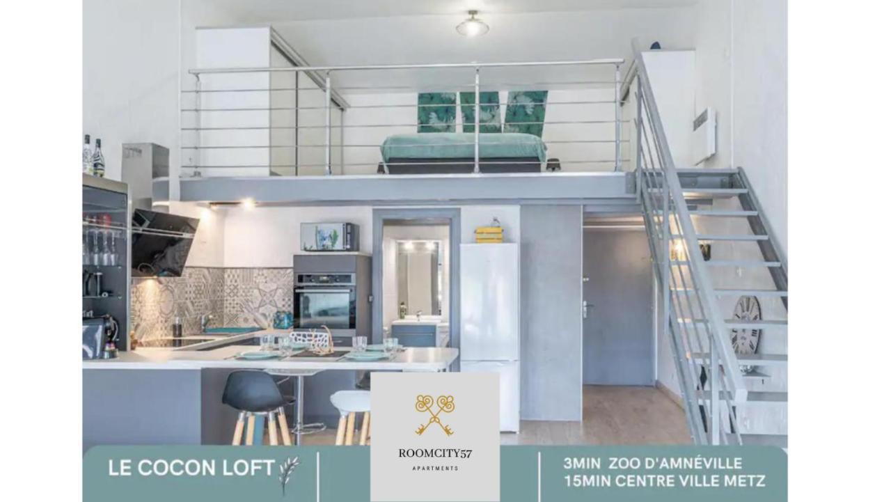 Le Cocon Loft Metz Luxembourg Un-Sejour-A-Part Apartamento Amnéville Exterior foto
